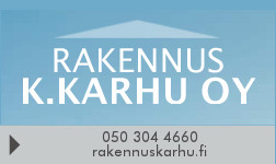 Rakennus K. Karhu Oy logo